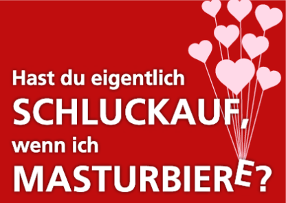 Postkarte »Masturbieren«